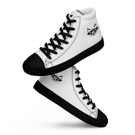 Men’s high top canvas shoes