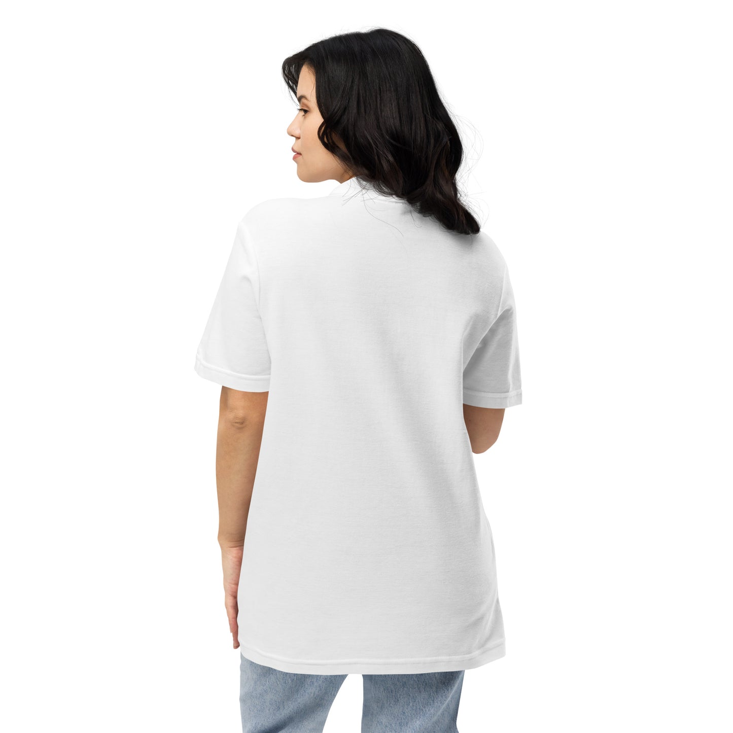 TrashRaider Basic White Polo