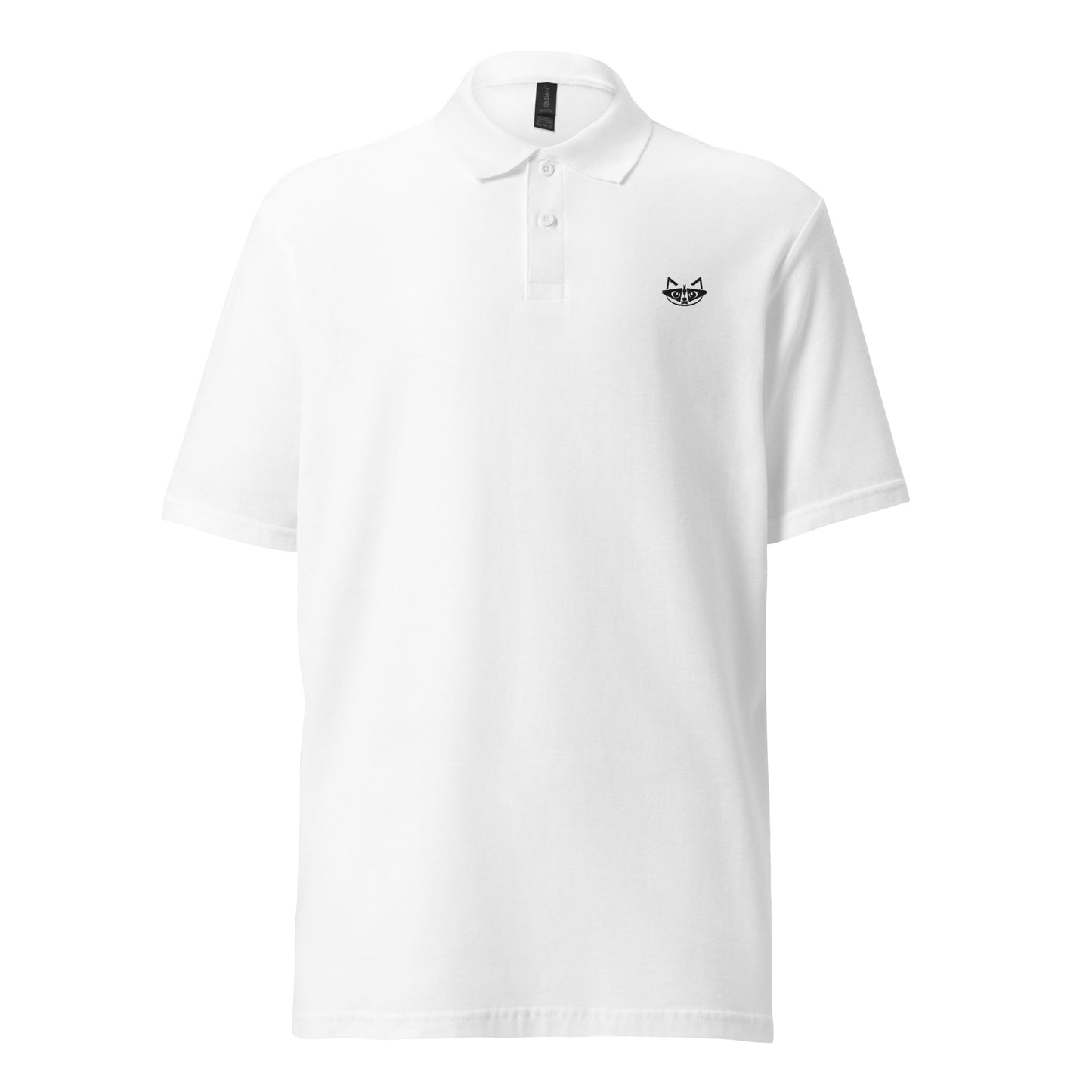 TrashRaider Basic White Polo